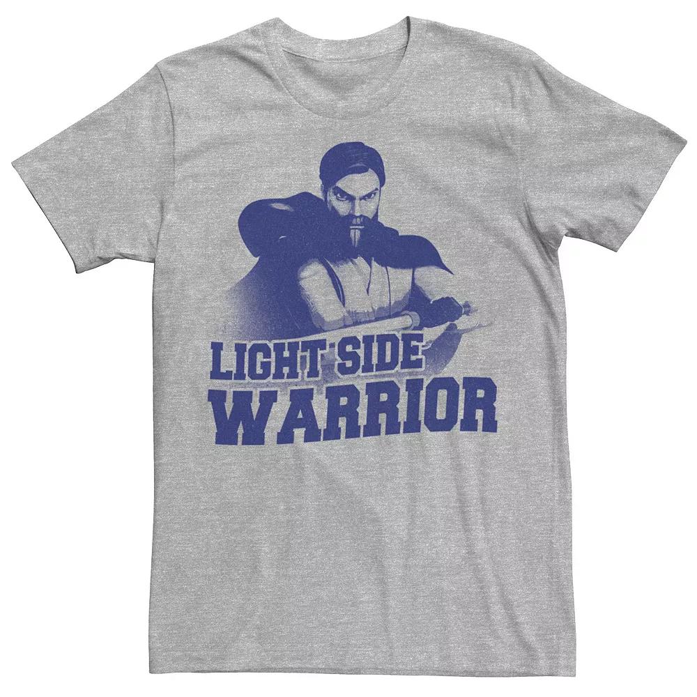 Men's Star Wars: Clone Wars Obi-Wan Kenobi Light Side Warrior Tee,  Product Image