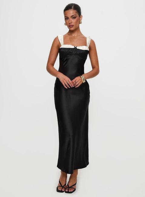 Emmert Maxi Dress Black Product Image