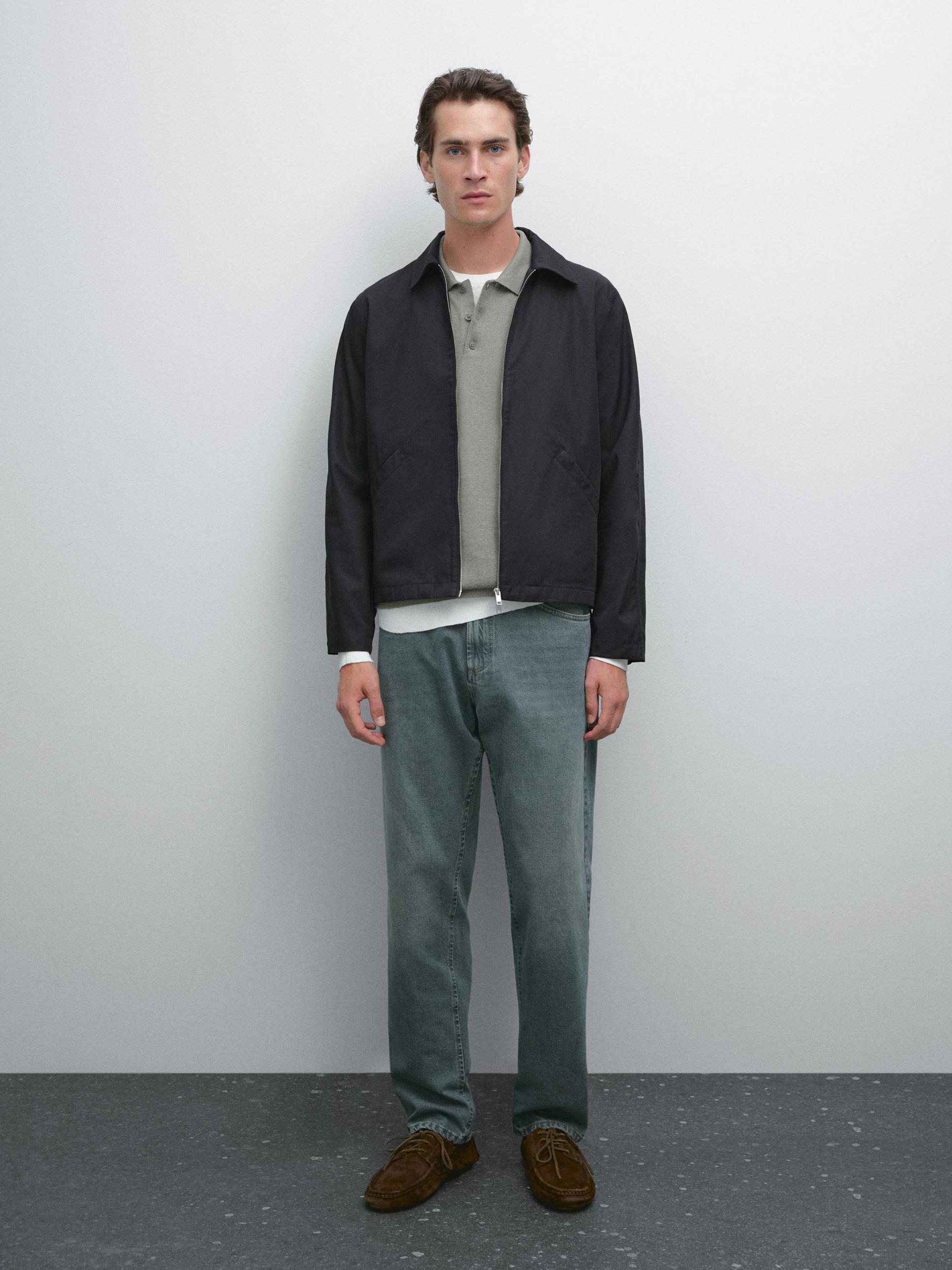 Water-repellent 100% cotton jacket Product Image