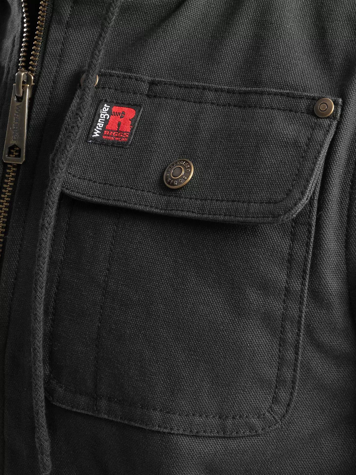 Men's RIGGS Workwear® Hooded Sherpa Lined Vest Product Image