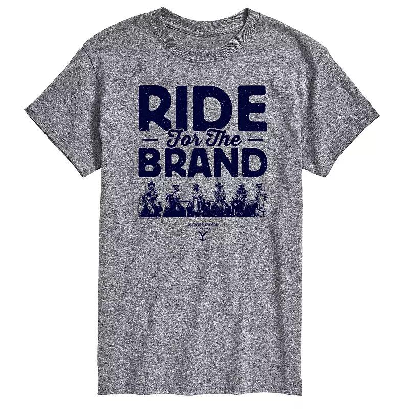 Big & Tall Yellowstone Ride For The Brand Graphic Tee, Men's,  Product Image