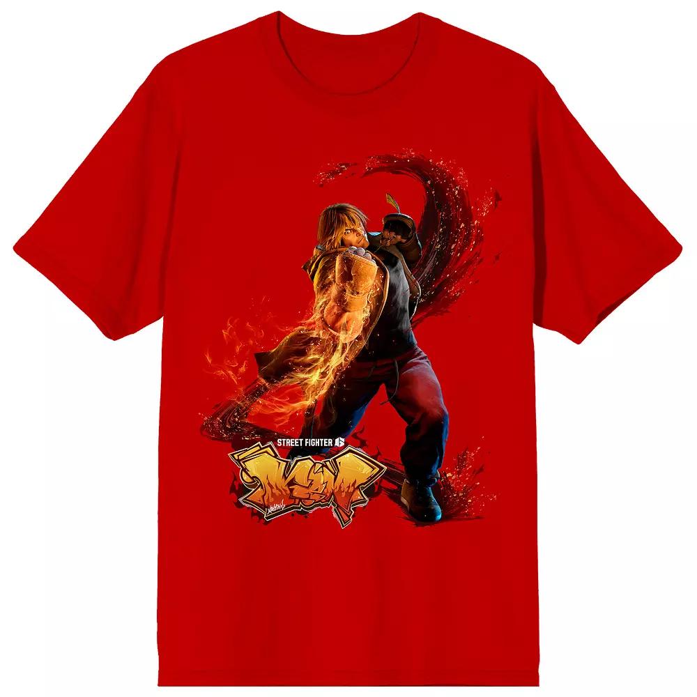Men's Street Fighter VI Ken Tee,  Product Image