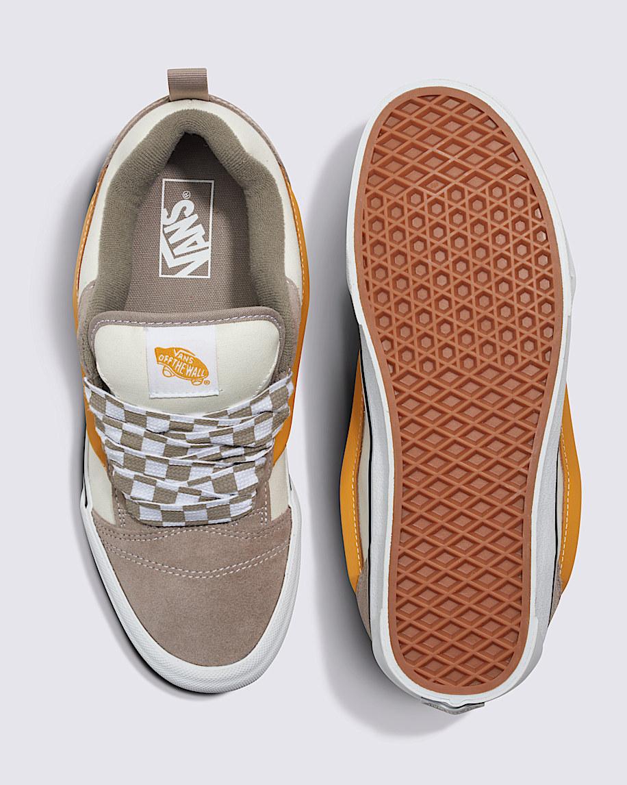 Knu Skool Shoe in Taupe / Marshmallow| Vans US Product Image
