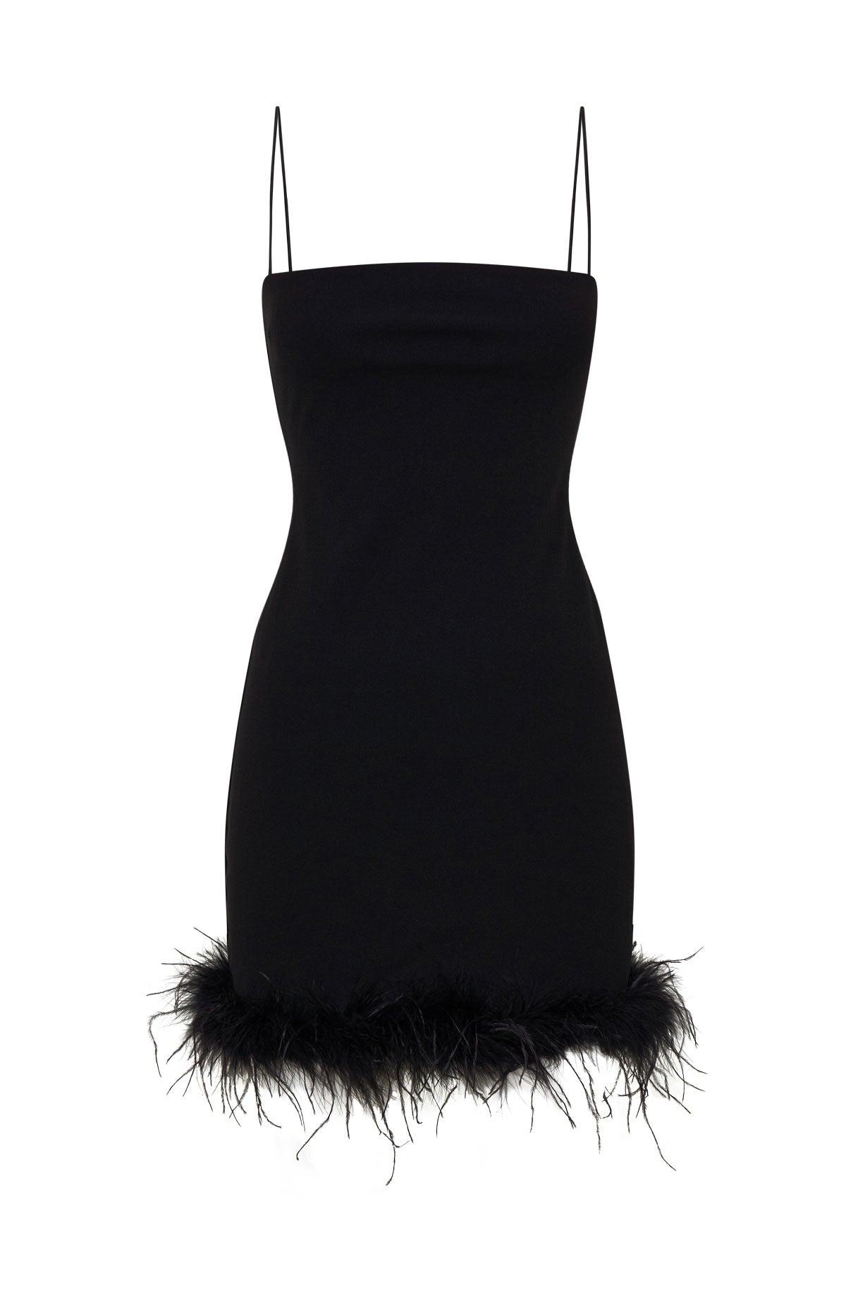 Petty Princess Mini Dress Black Product Image