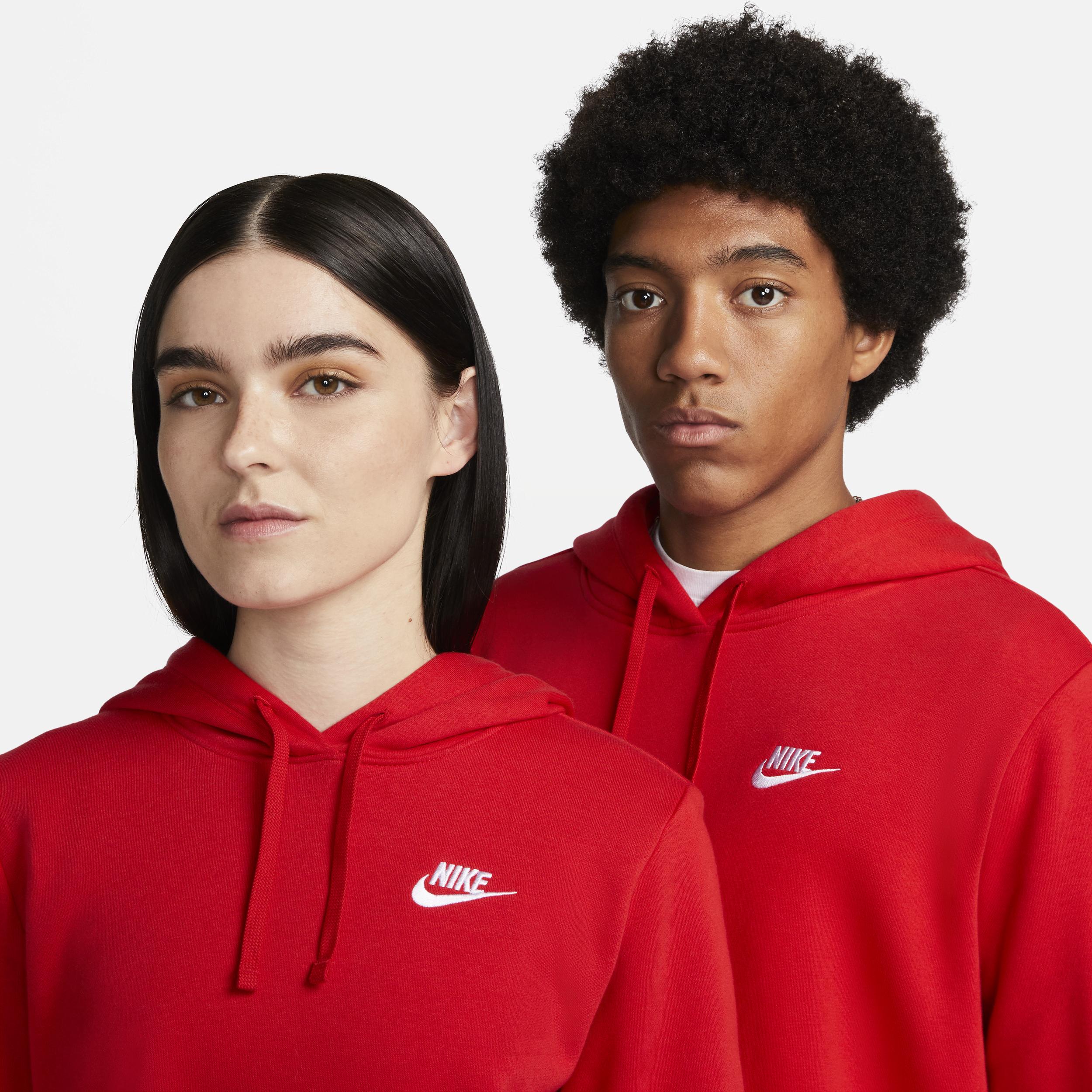 Womens Nike Sportswear Club Fleece Pullover Hoodie | DQ5793-657 Product Image