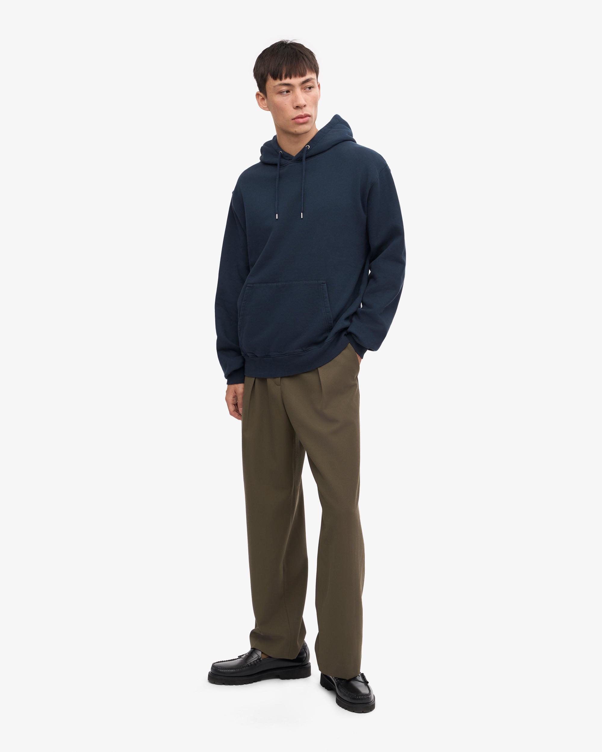 Classic Organic Hood - Navy Blue Product Image