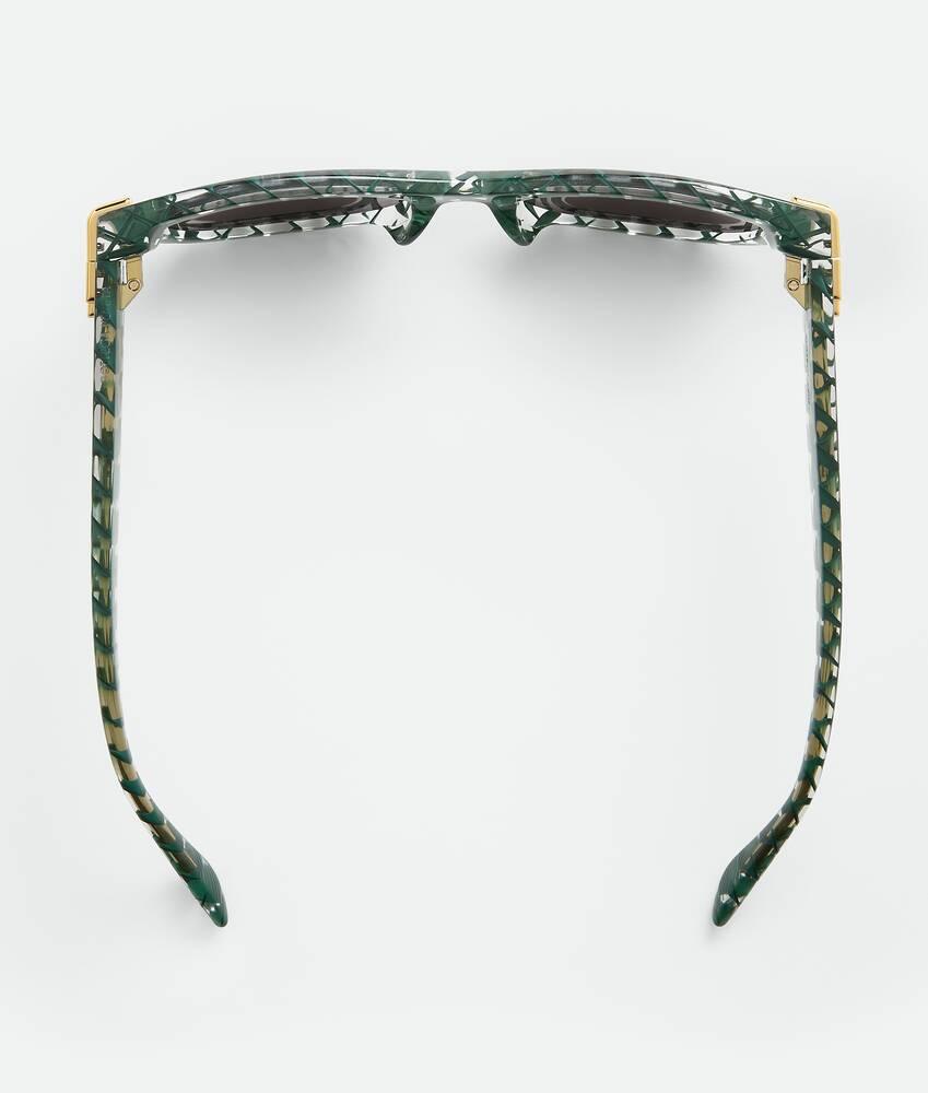 Mitre Square Sunglasses in Green Product Image