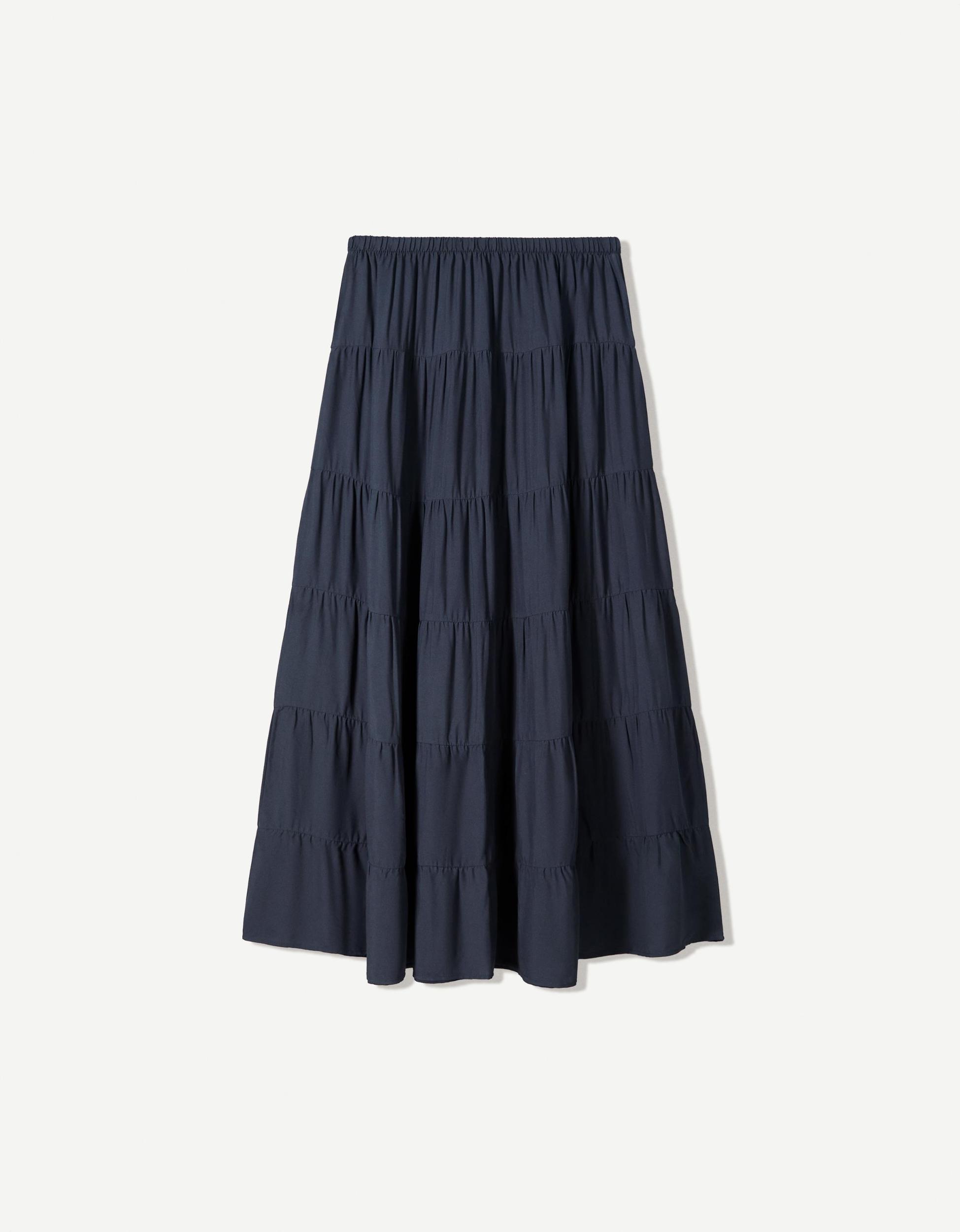 Rustic midi skirt Product Image