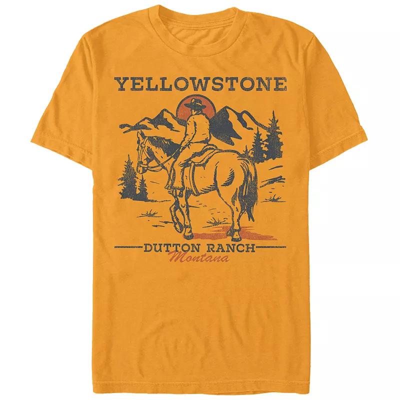Men's Yellowstone Horse Ride Graphic Tee,  Product Image