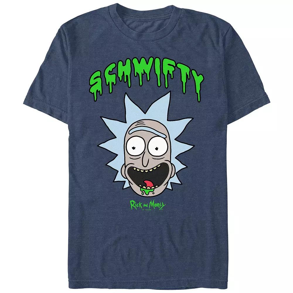 Men's Rick And Morty Schwifty Drippy Graphic Tee,  Product Image