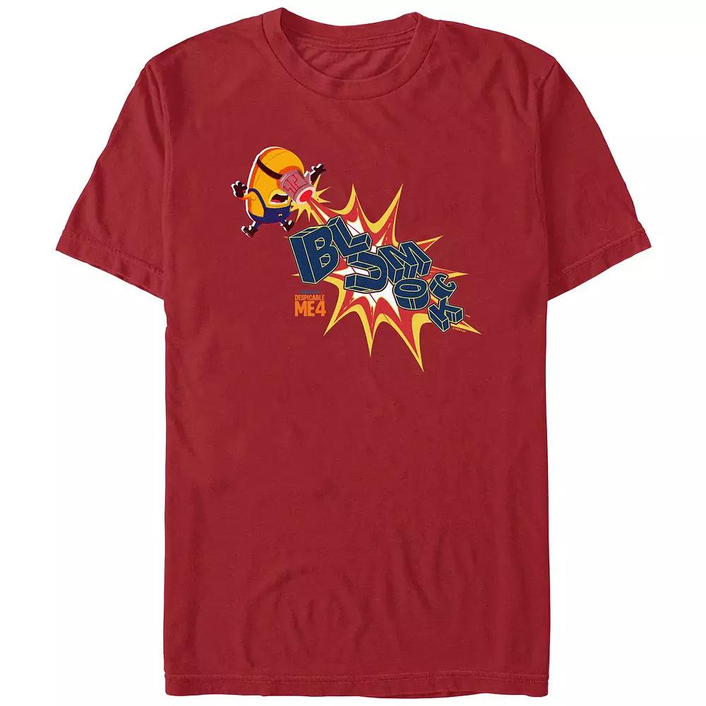 Disney's Lilo & Stitch Leaf Pile Fun Stitch Men's Graphic Tee,  Product Image