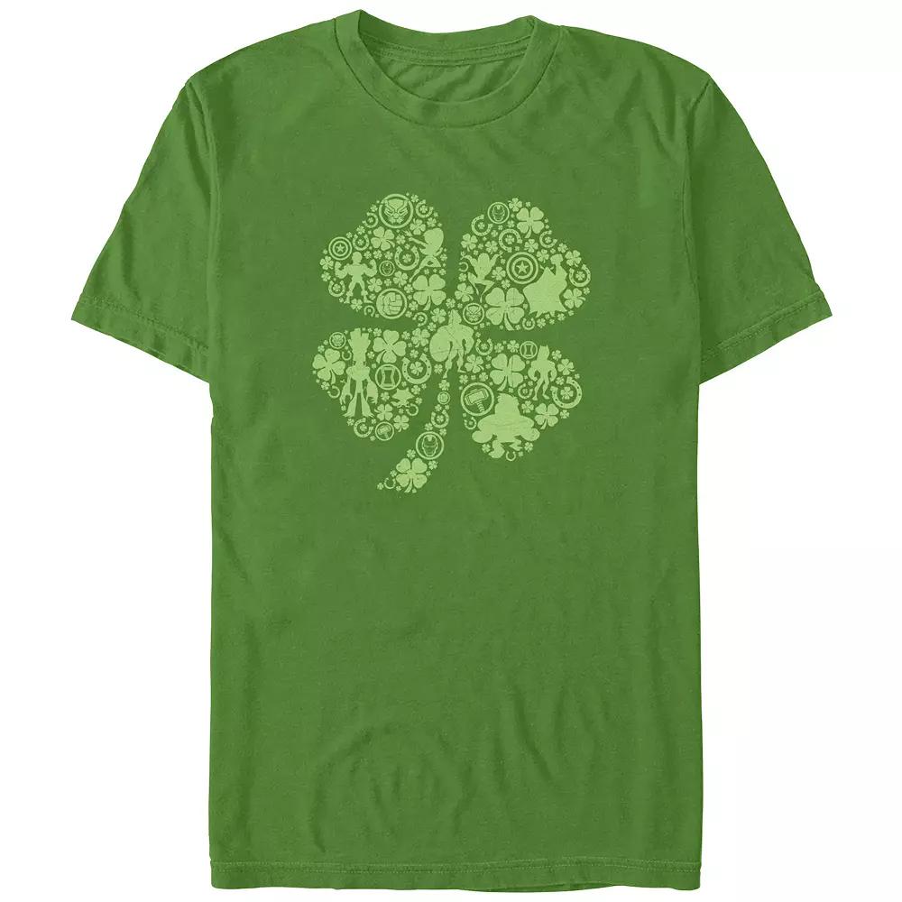 Men's Marvel Avengers Four Leaf Clover Graphic Tee,  Product Image