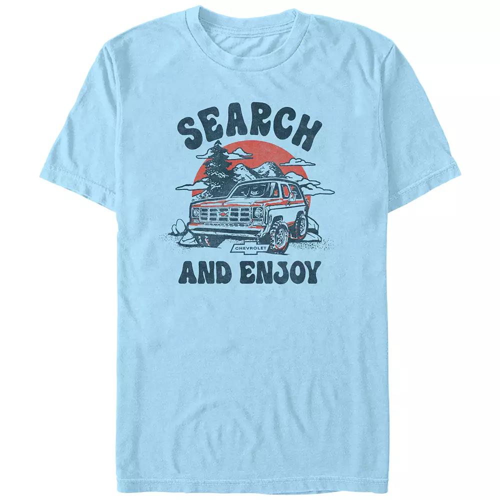 Men's Chevrolet Search And Enjoy Graphic Tee,  Product Image
