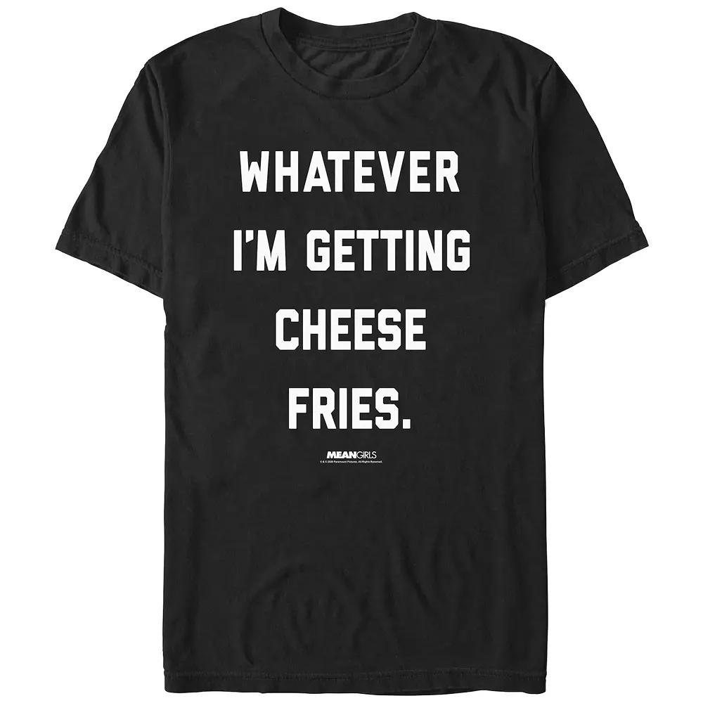 Men's Mean Girls Whatever I'm Getting Cheese Fries Quote Graphic Tee,  Product Image