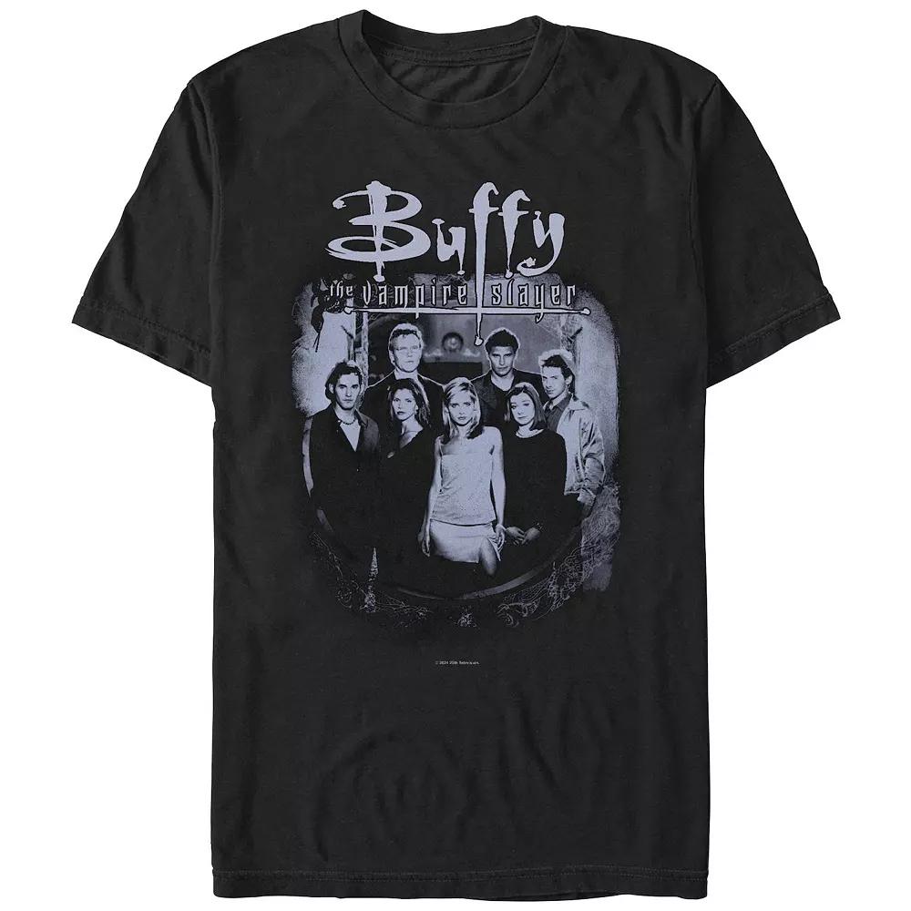 Men's Buffy The Vampire Slayer Group Portrait Graphic Tee,  Product Image