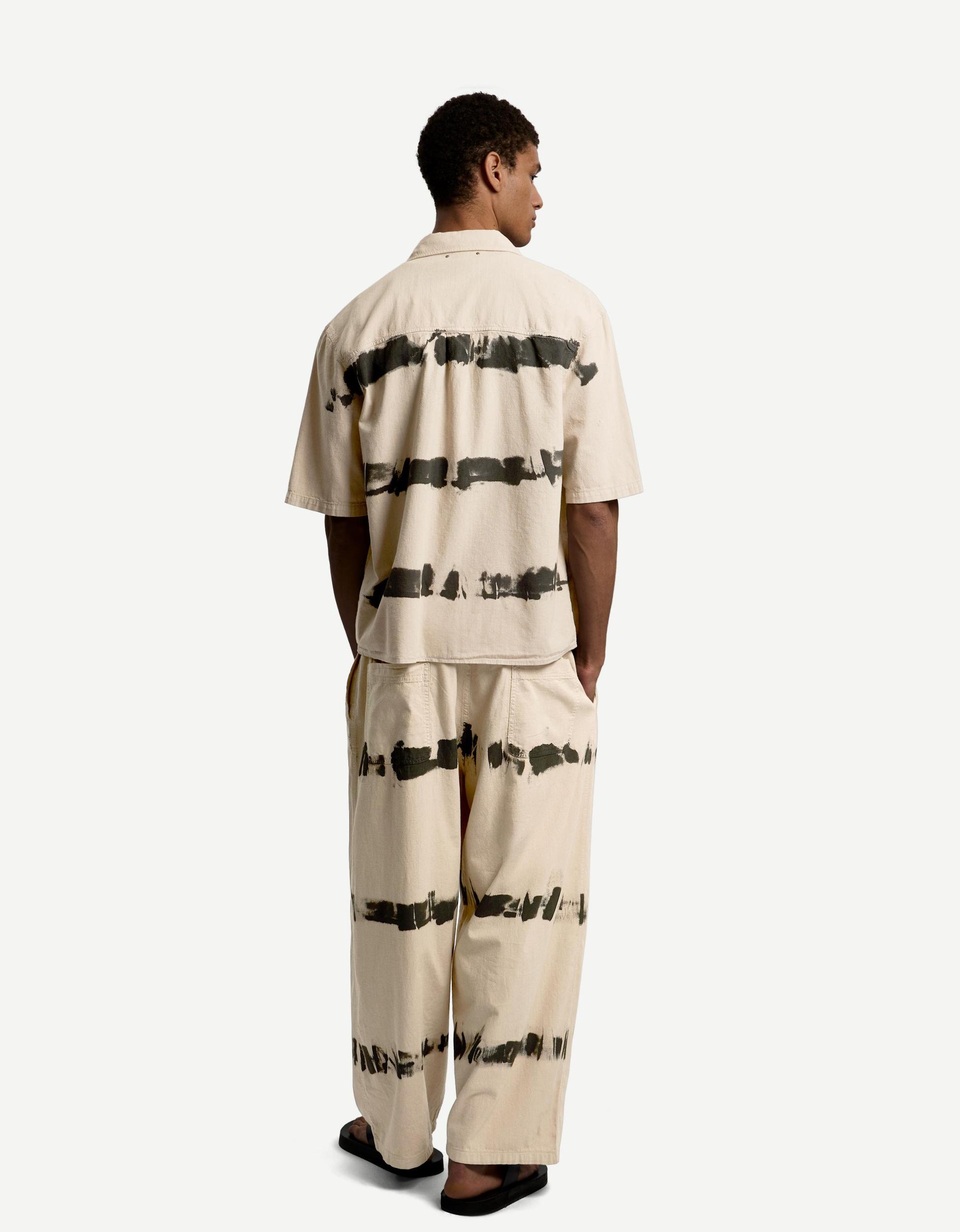 Super baggy tie-dye pants Product Image