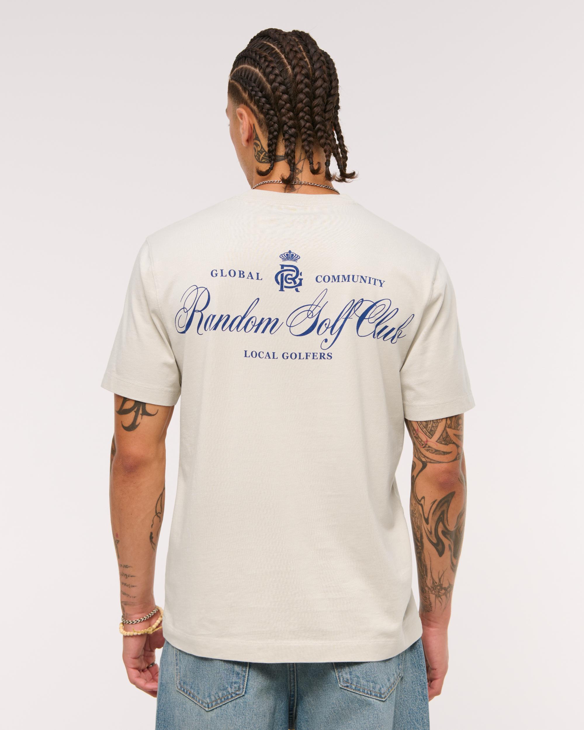 Random Golf Club Graphic Tee Product Image