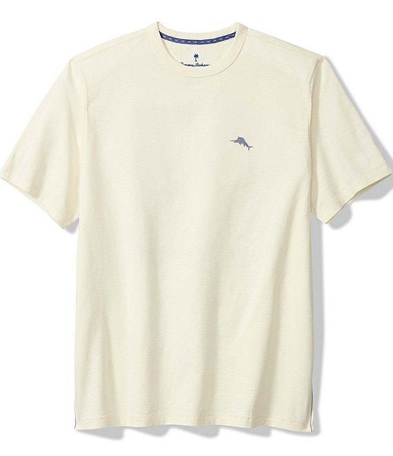 Tommy Bahama Big & Tall Monstera Blues Lux Short Sleeve T-Shirt Product Image