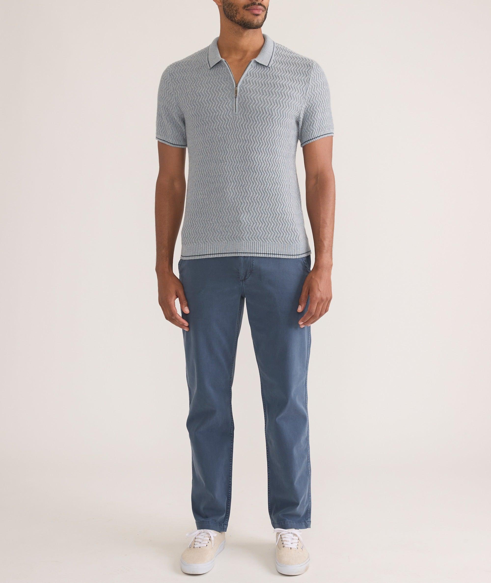 Bryce Zip Sweater Polo Product Image