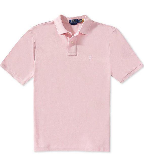 Polo Ralph Lauren Classic Fit Solid Cotton Mesh Polo Shirt Product Image