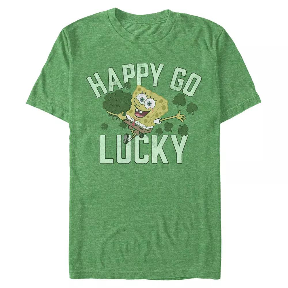 Big & Tall SpongeBob SquarePants Happy Go Lucky Graphic Tee, Men's,  Product Image