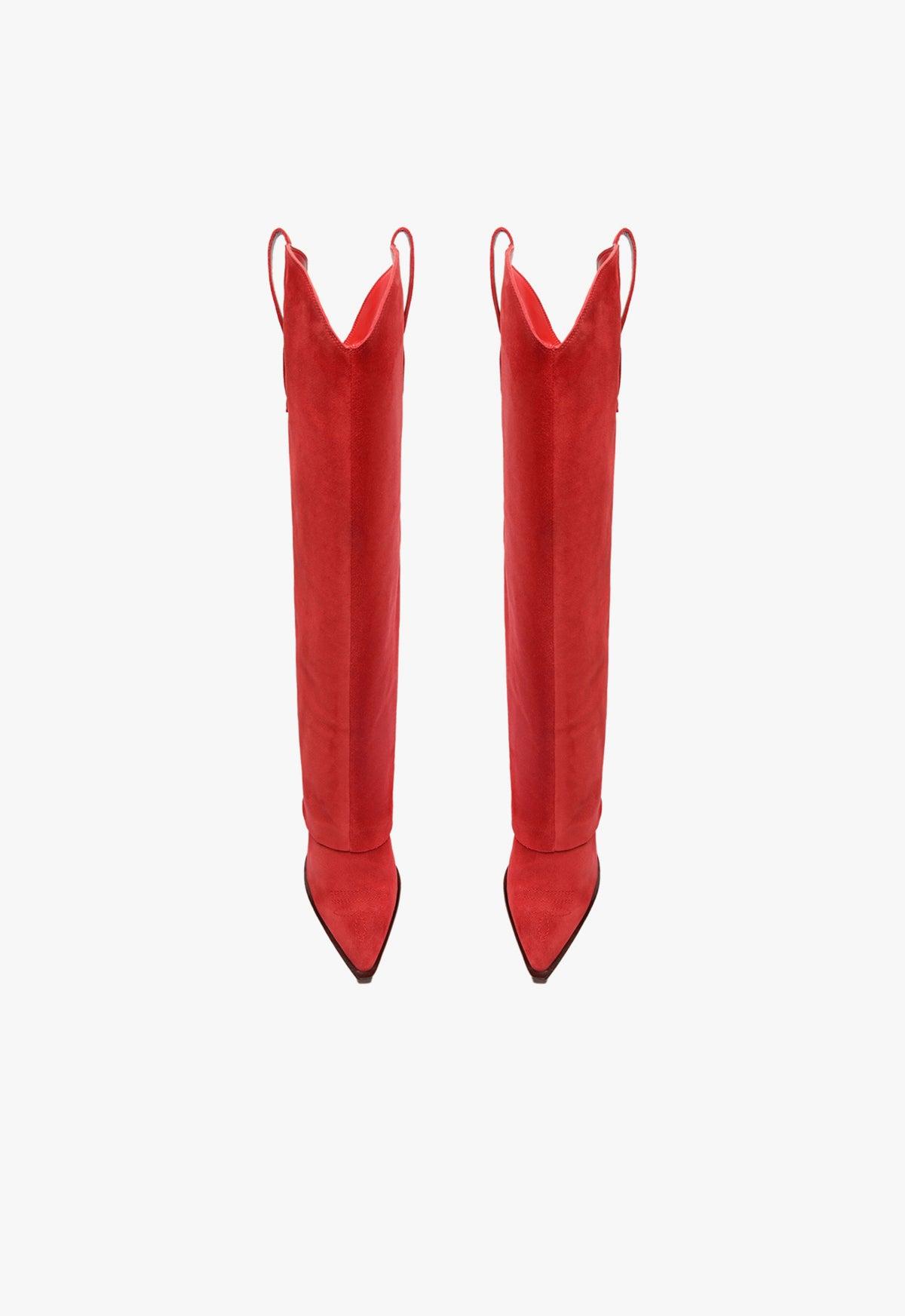 Woody Up Cloak Suede Boot Female Product Image