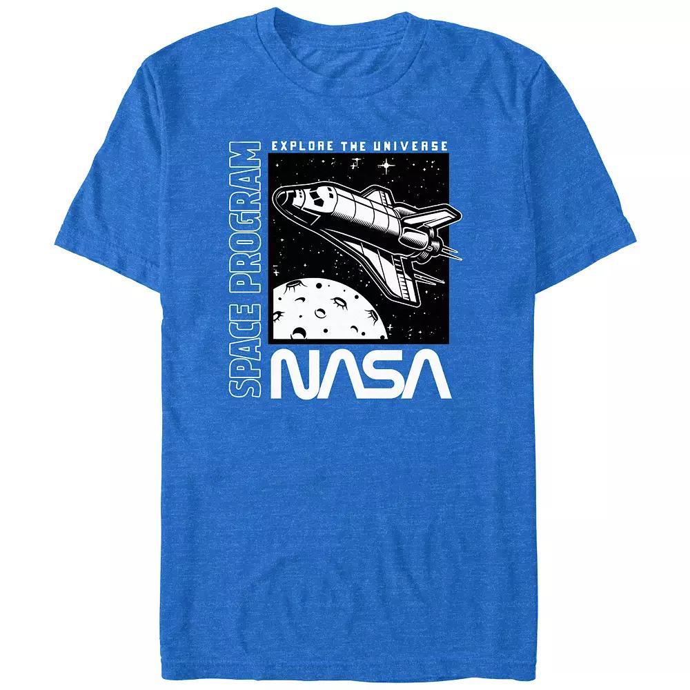 Big & Tall Nasa Space Program Graphic Tee, Men's,  Product Image