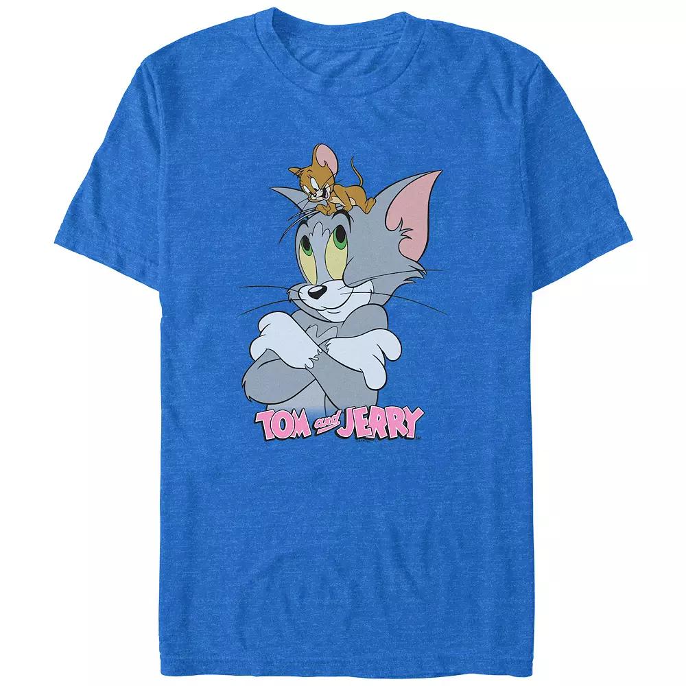 Big & Tall Tom & Jerry Best Friends Graphic Tee, Men's,  Product Image