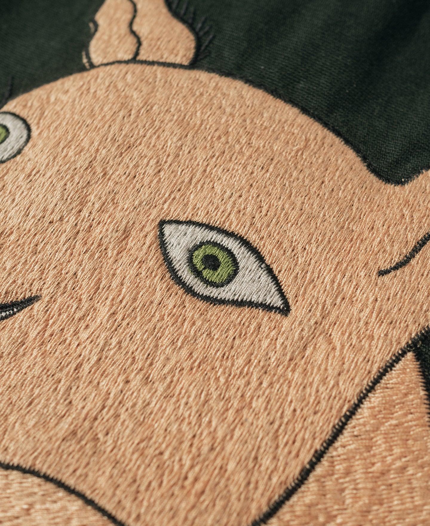 Fox Embroidery Vietnam Souvenir Jacket Product Image