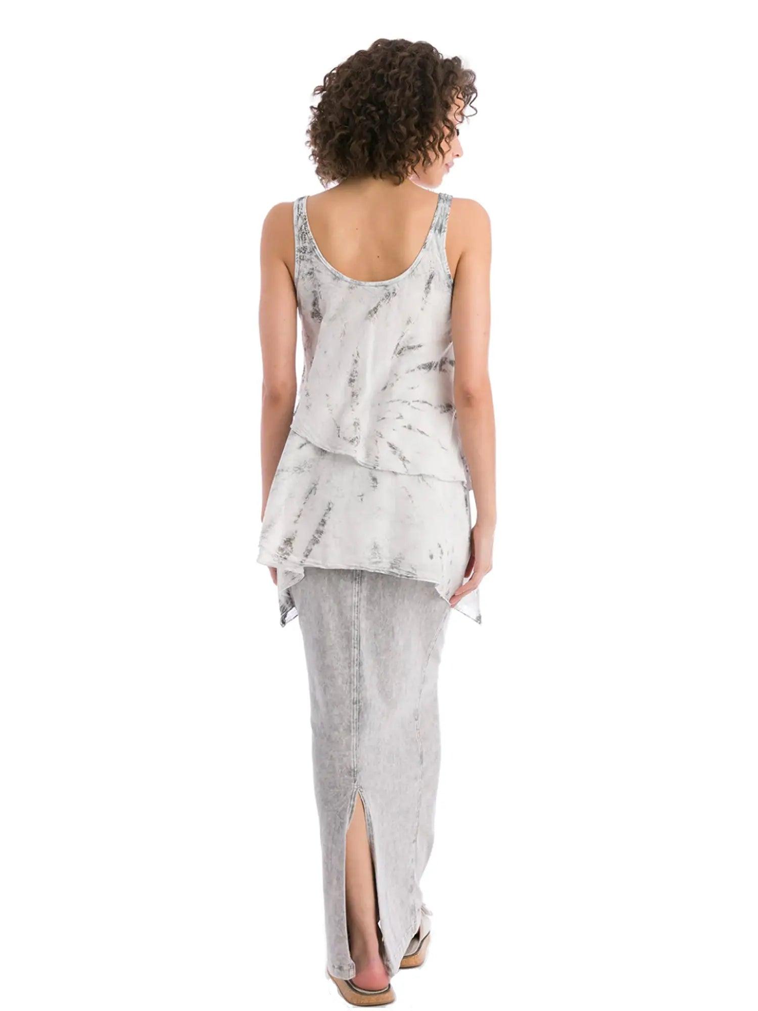 Hard Tail Long Pocket Slit Skirt WJ-111 Product Image