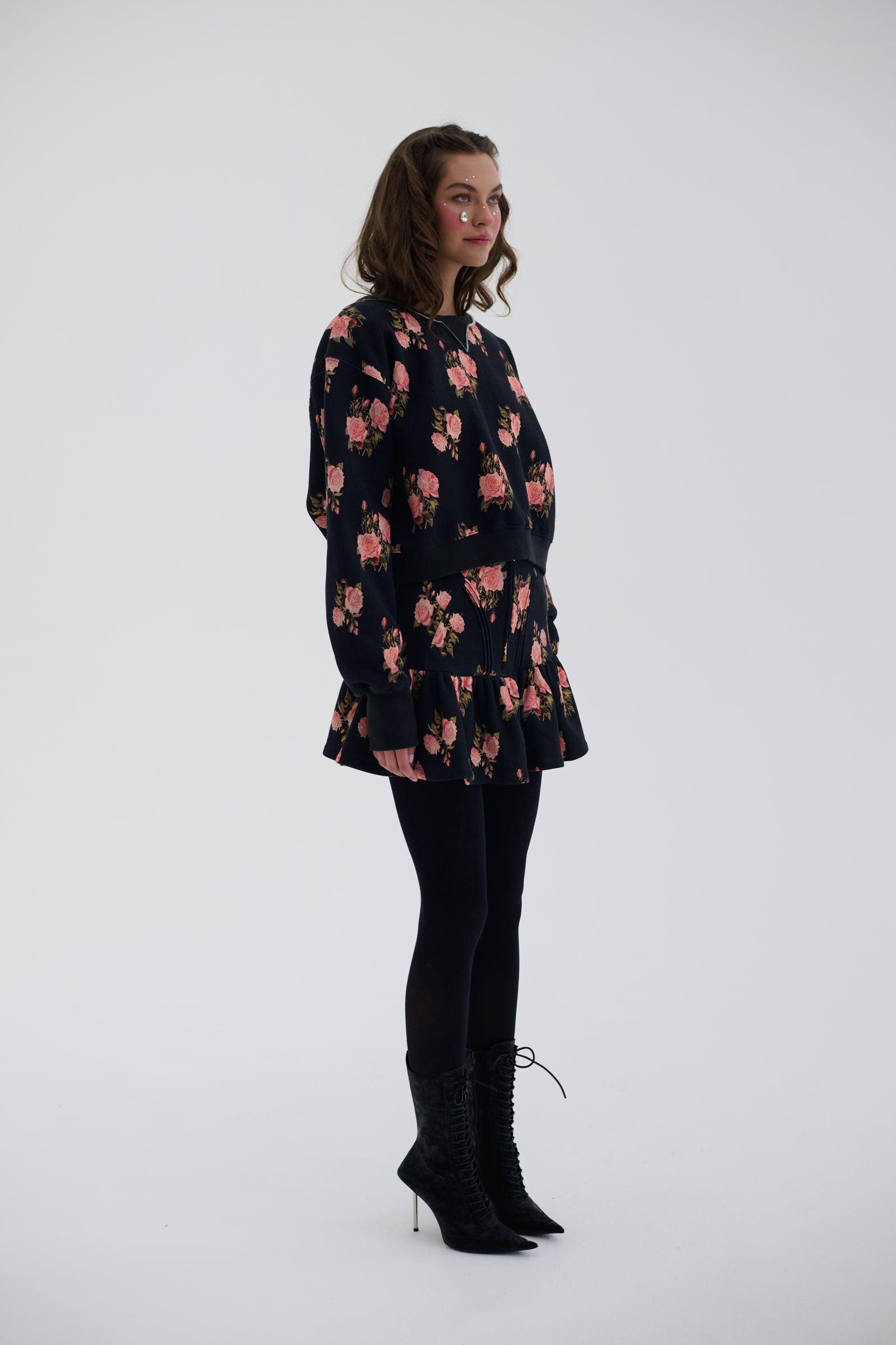 The Night Rose Heather Skirt Product Image