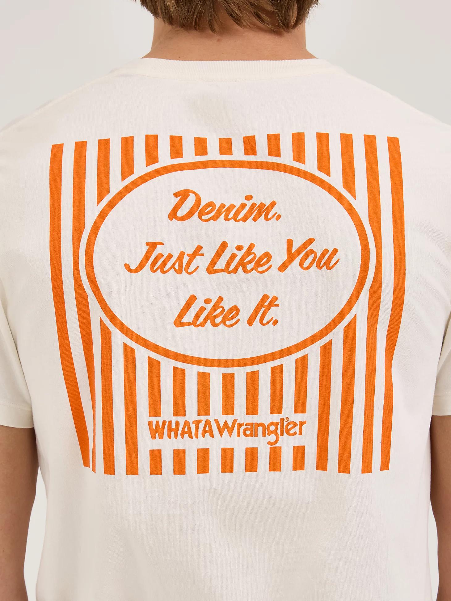 Wrangler x Whataburger Men's Like You Like It T-Shirt in Marshmallow Product Image