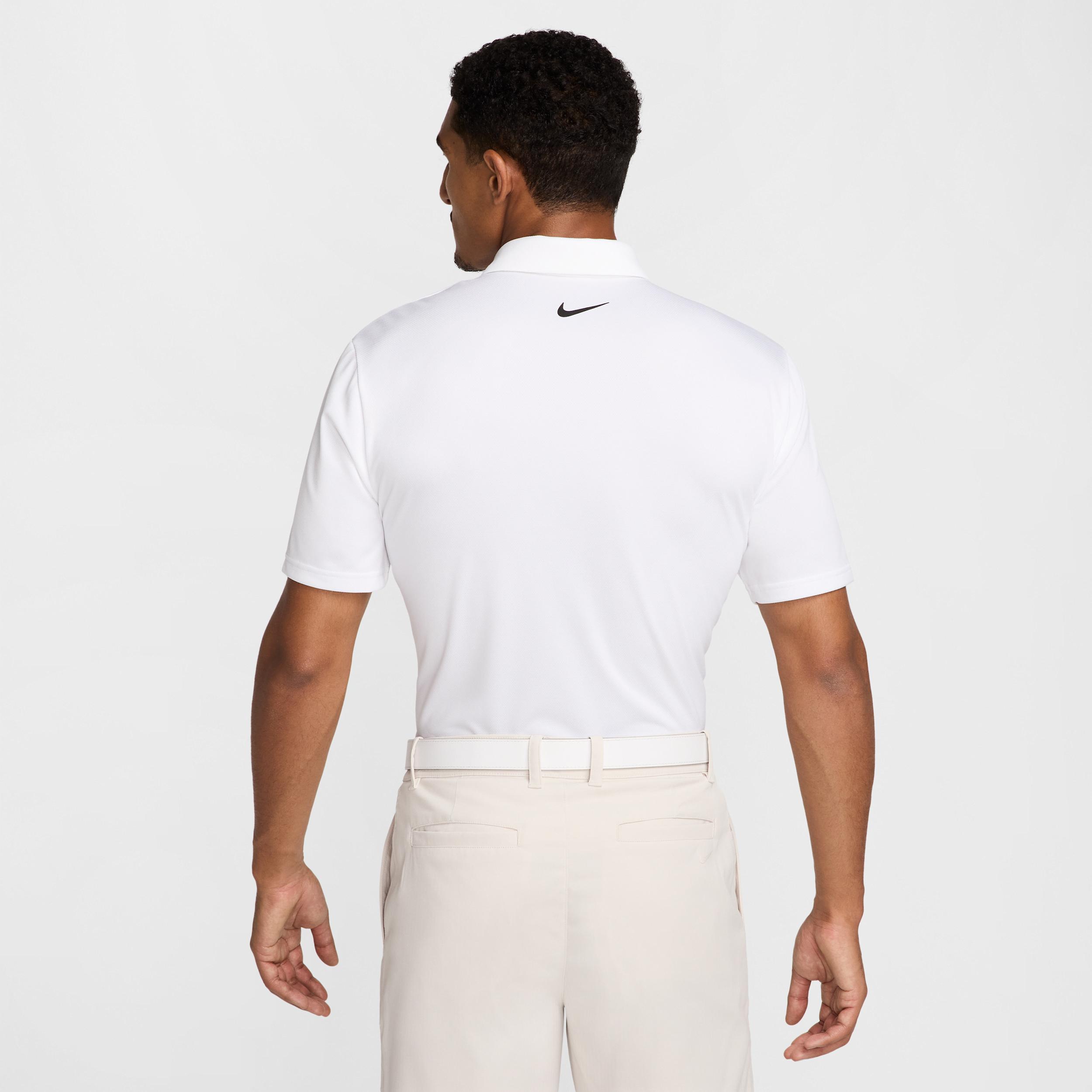 Nike Mens Tour Dri-FIT Jacquard Golf Polo | FZ7475-100 Product Image