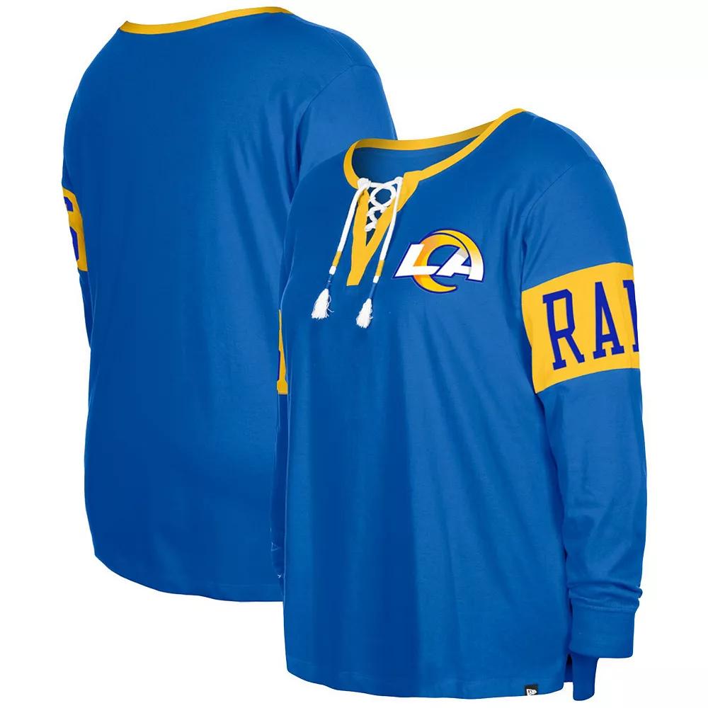 Women's New Era Royal Los Angeles Rams Plus  Product Image