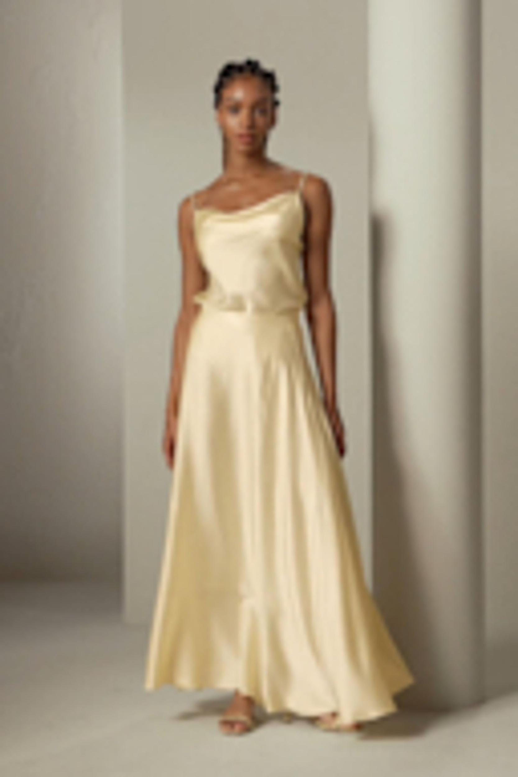 Golden Cocoon Amaranth Skirt Product Image