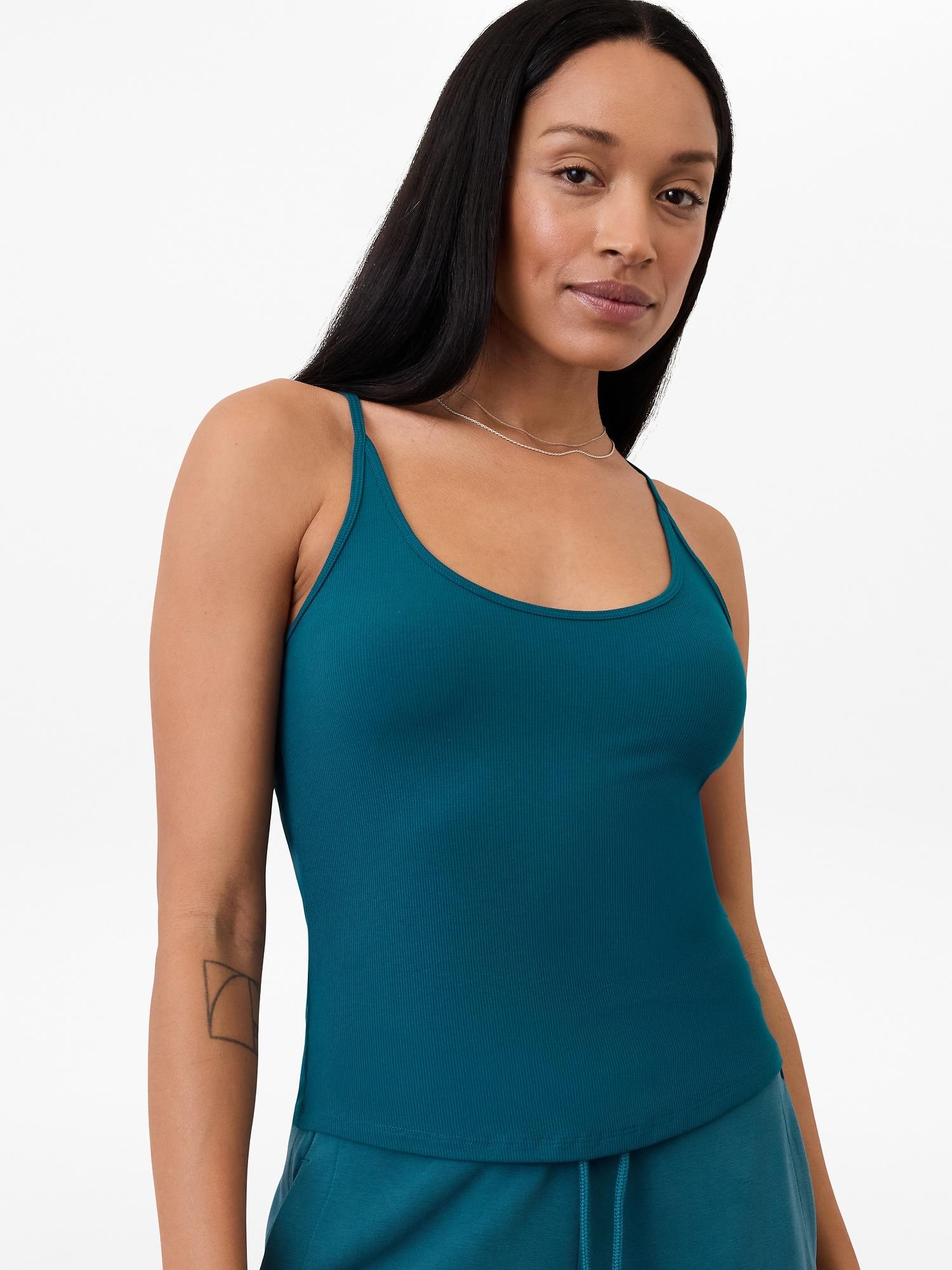 Signature Rib Thin Strap Tank Product Image