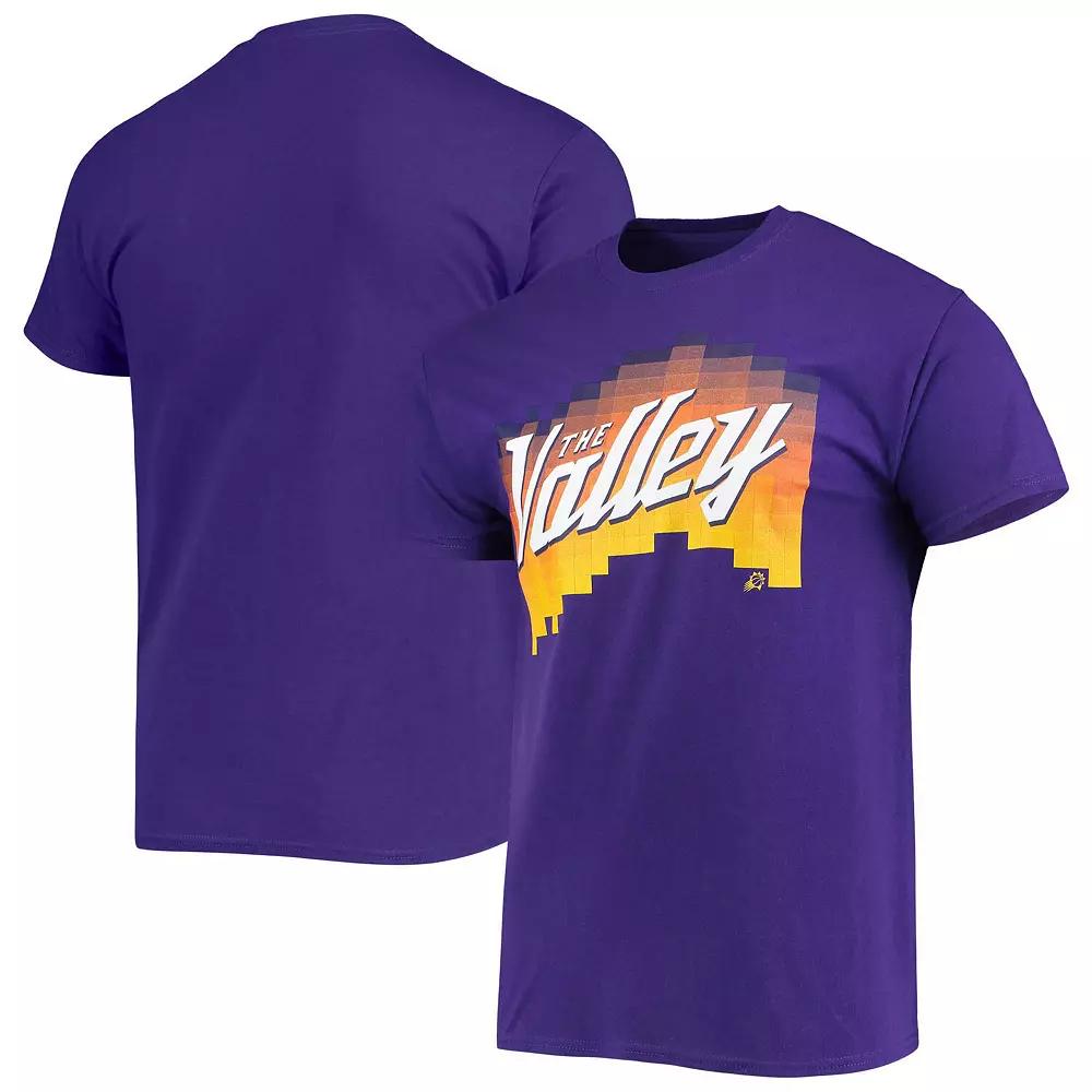Men's Junk Food Purple Phoenix Suns The Valley Pixel T-Shirt,  Product Image