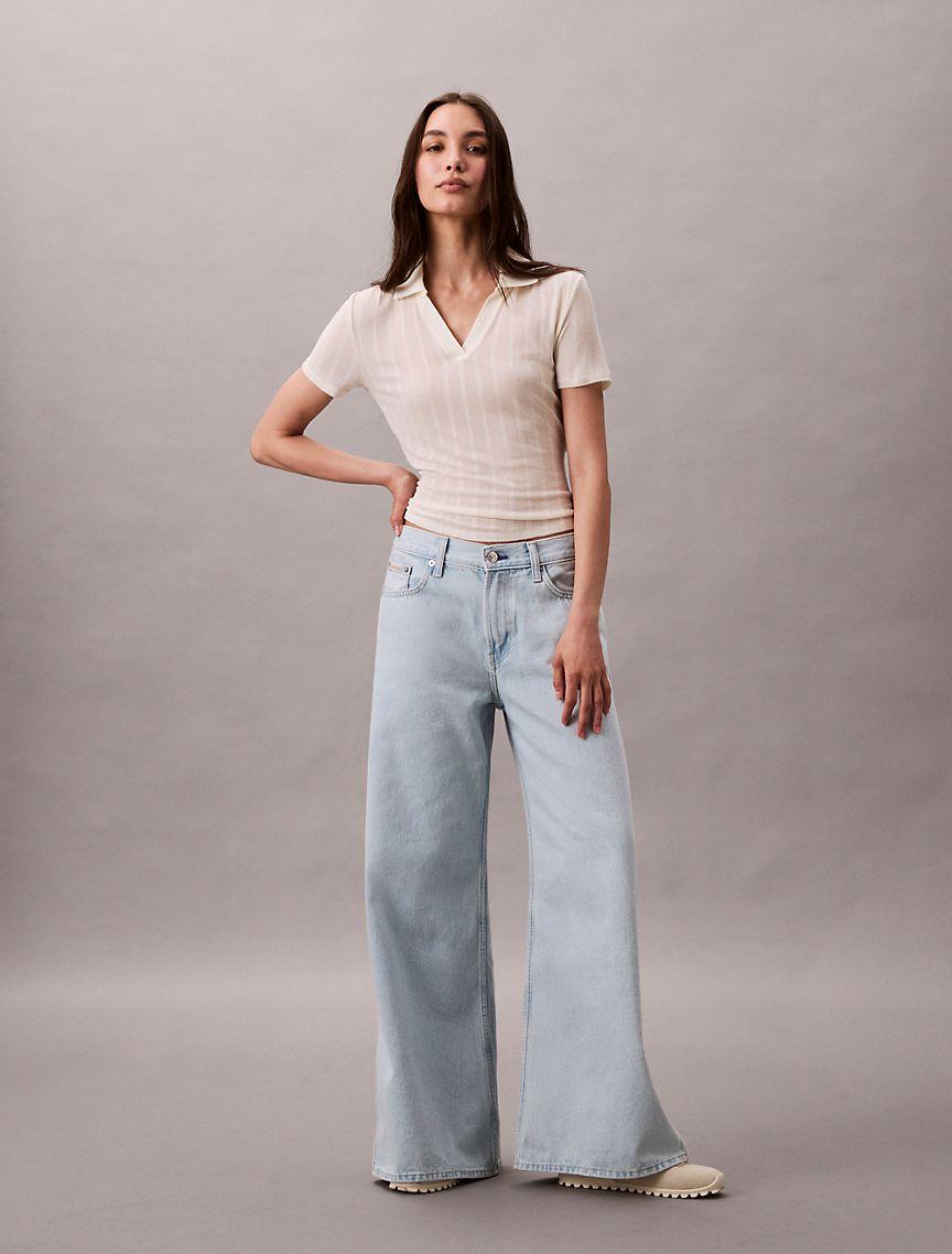 Ultra Wide Leg Jeans Product Image