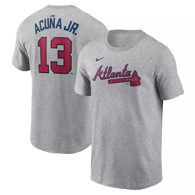 Ronald AcuÃ±a Jr. Atlanta Braves Fuse Menâs Nike Men's MLB T-Shirt Product Image