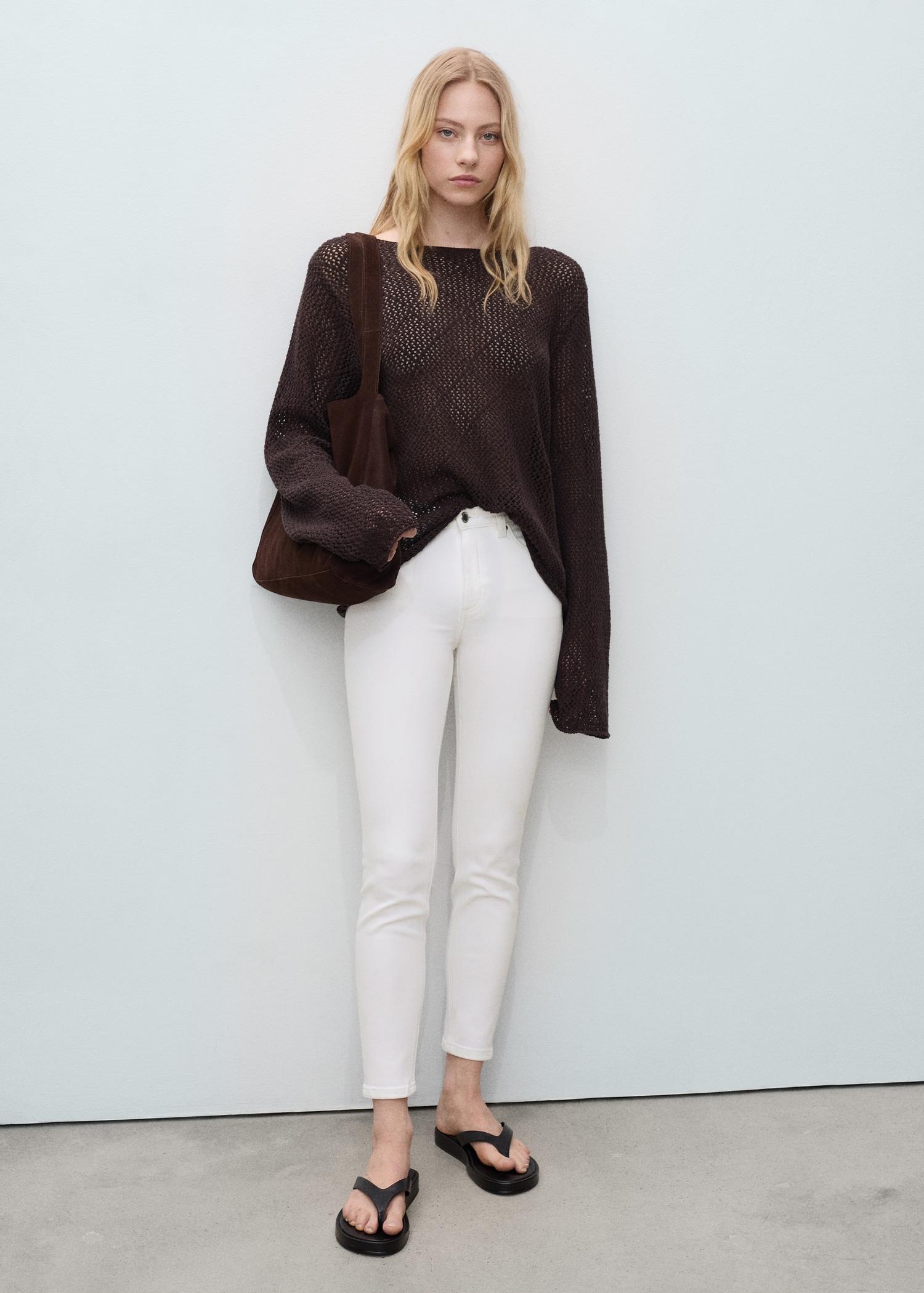 Mid-rise skinny jeans - Women | MANGO USA Product Image