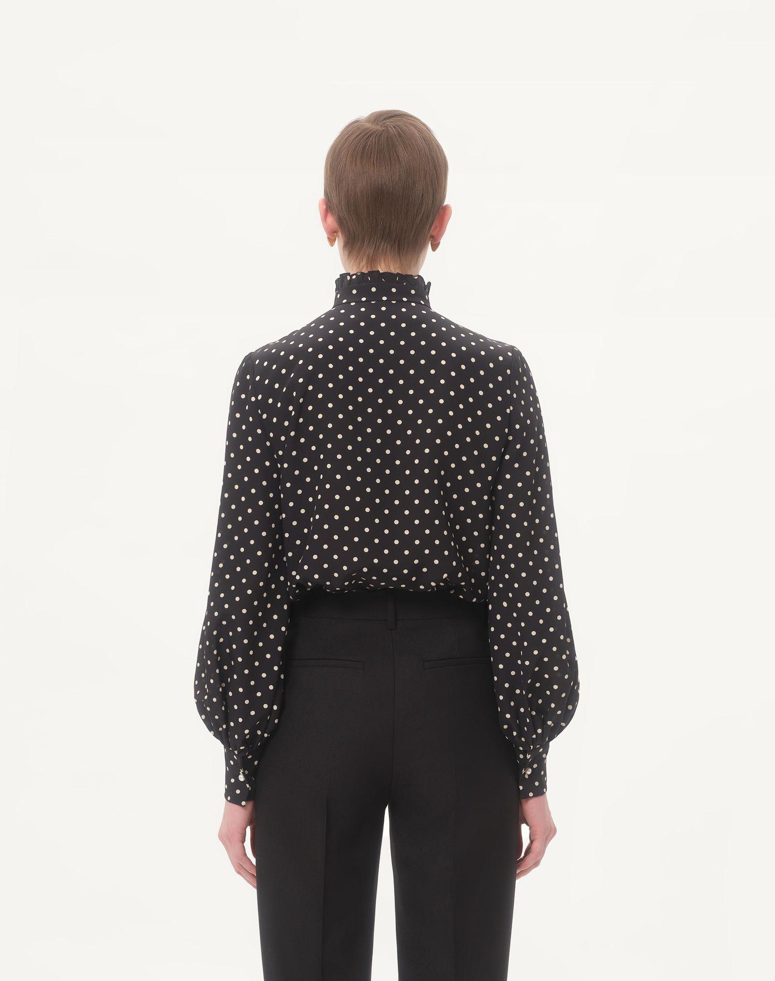 Crepe De Chine Shirt With Plusdepois Print Product Image