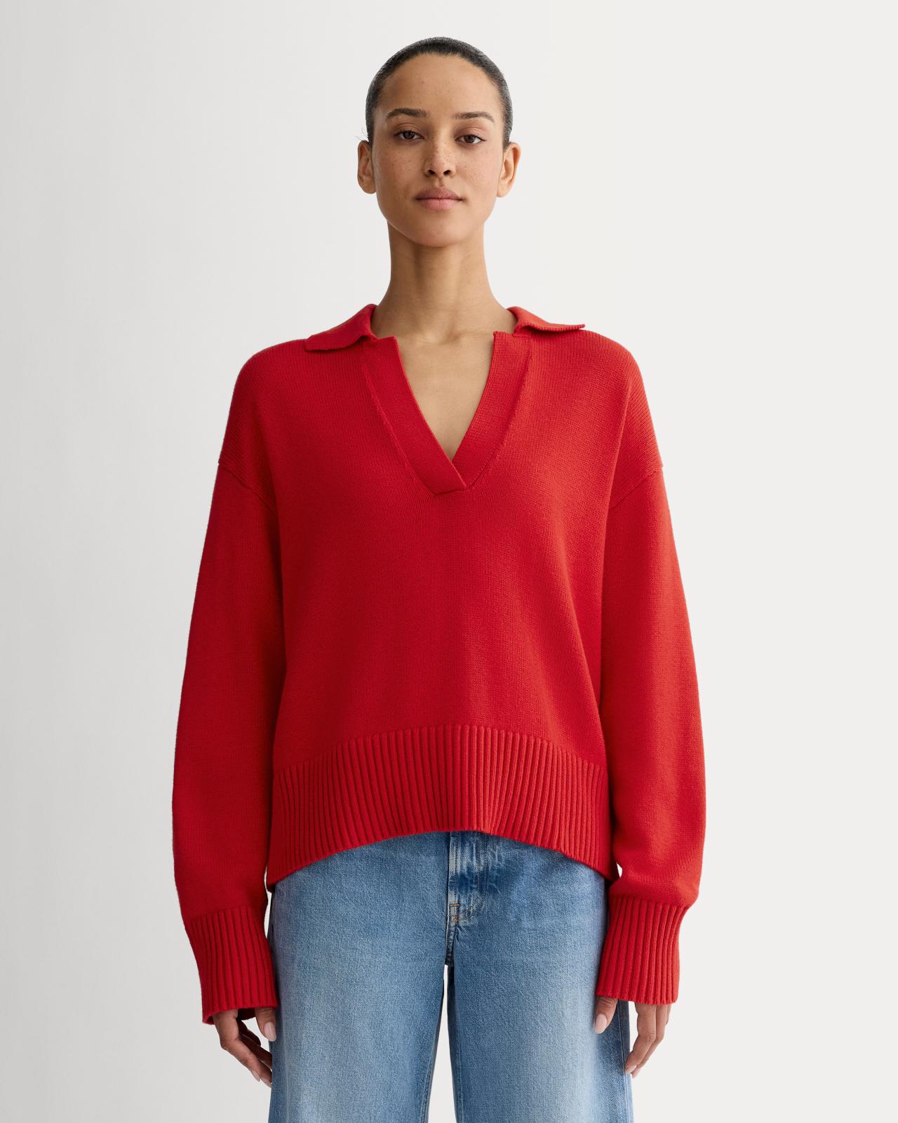 Womens Boxy Polo in Everyday Cotton Shirt by Everlane Product Image