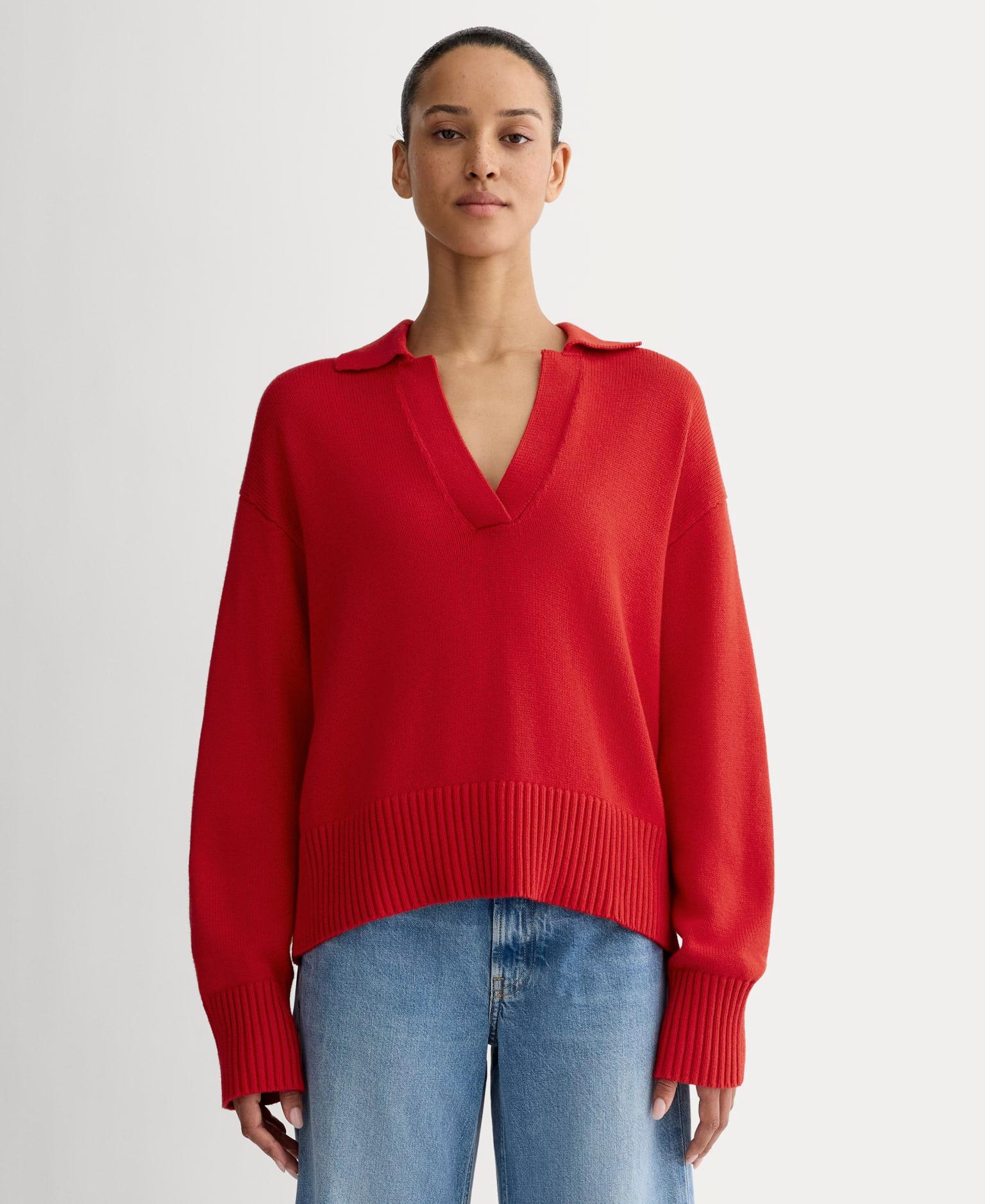 Womens Boxy Polo in Everyday Cotton Shirt by Everlane Product Image