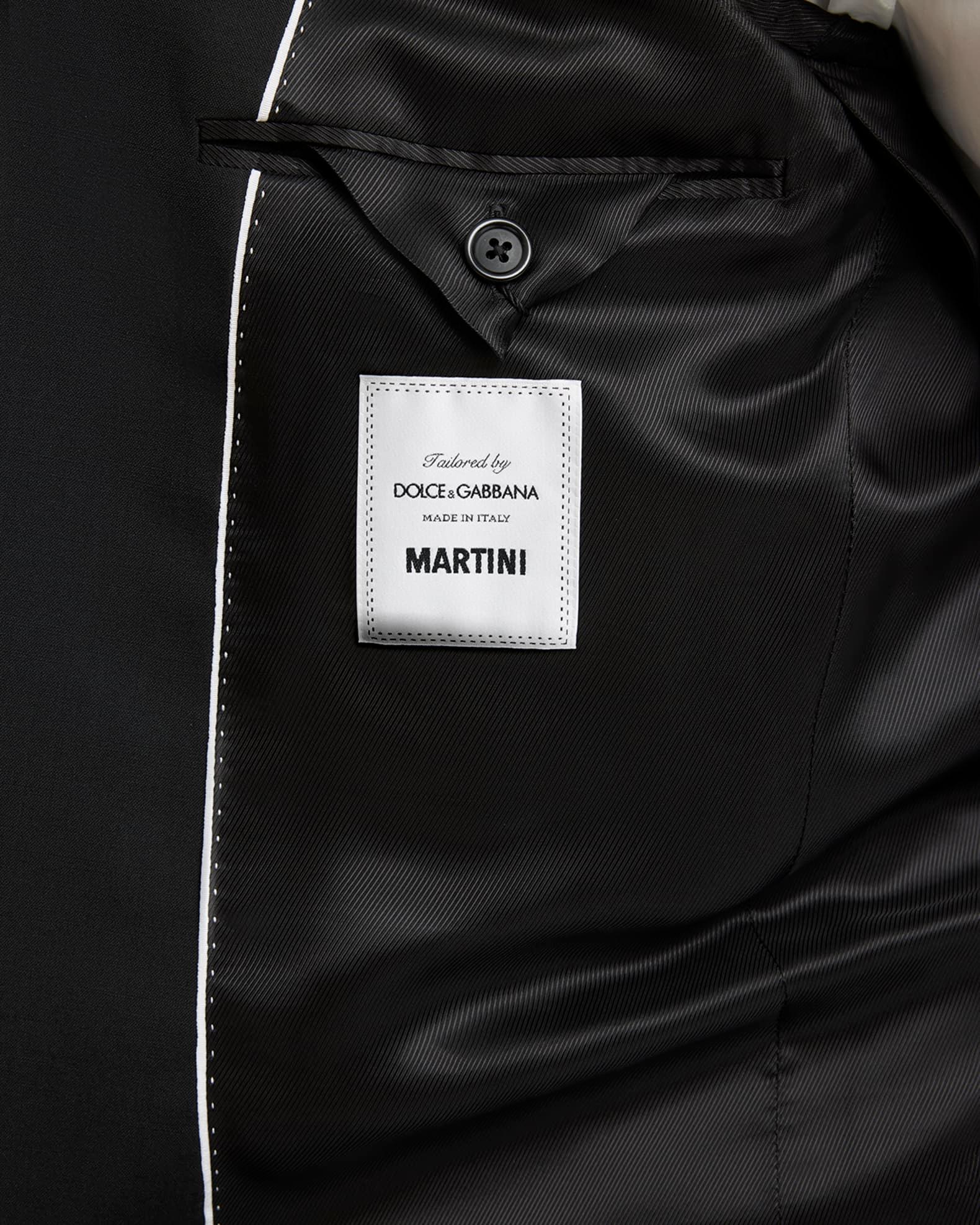 Men's Martini Solid Stretch Wool Suit Product Image