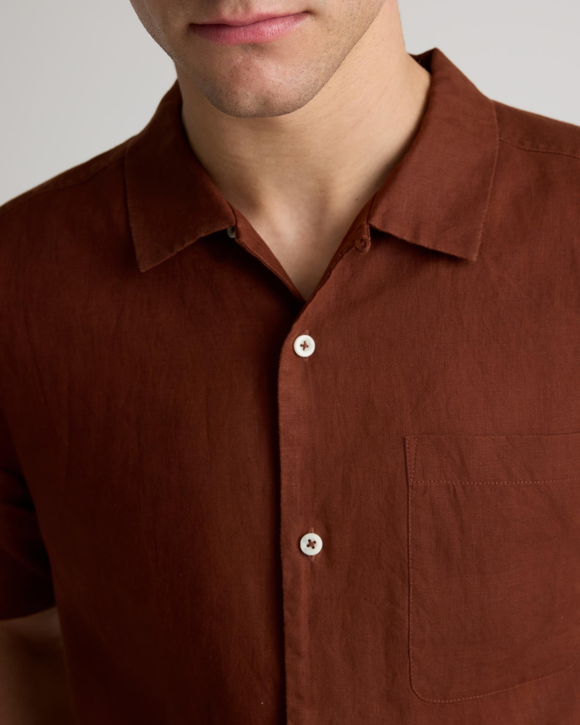 Quince | Men's 100% European Linen Camp Shirt Size XL Product Image