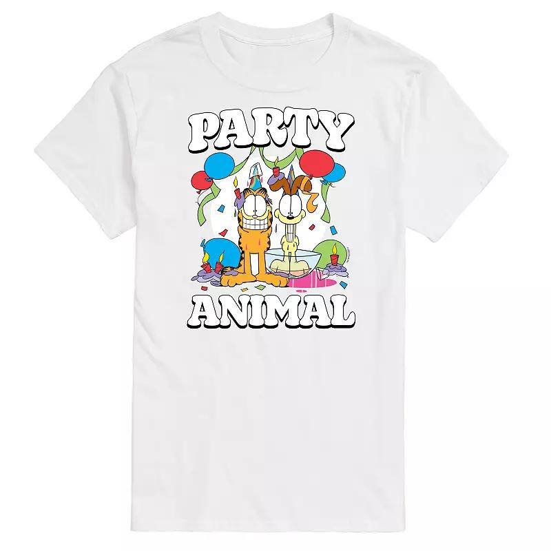 Men's Garfield Party Animal Graphic Tee,  Product Image