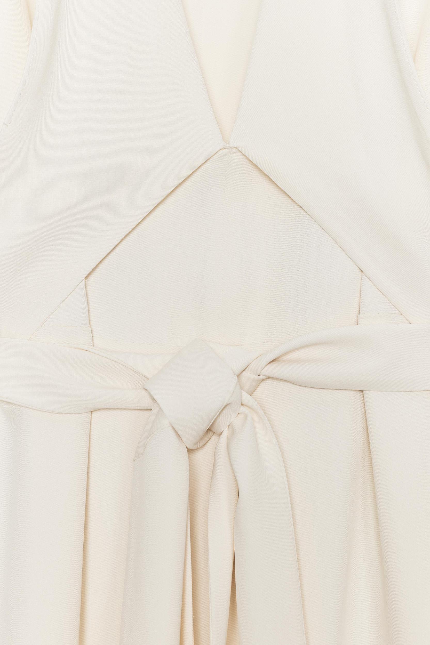 ZW COLLECTION MIDI DRESS WITH TIES Product Image