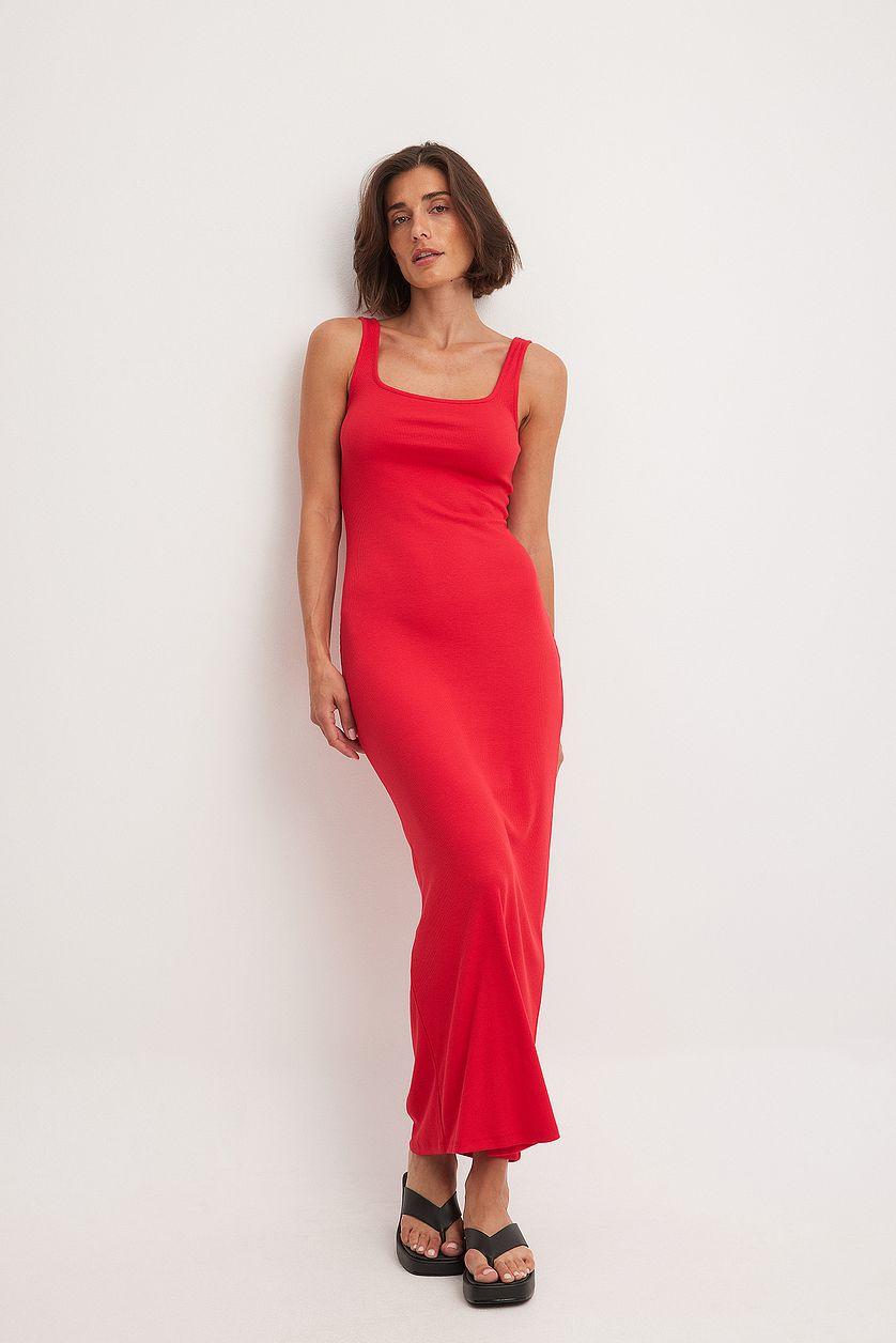 Soft Ribbed Maxi Dress Product Image