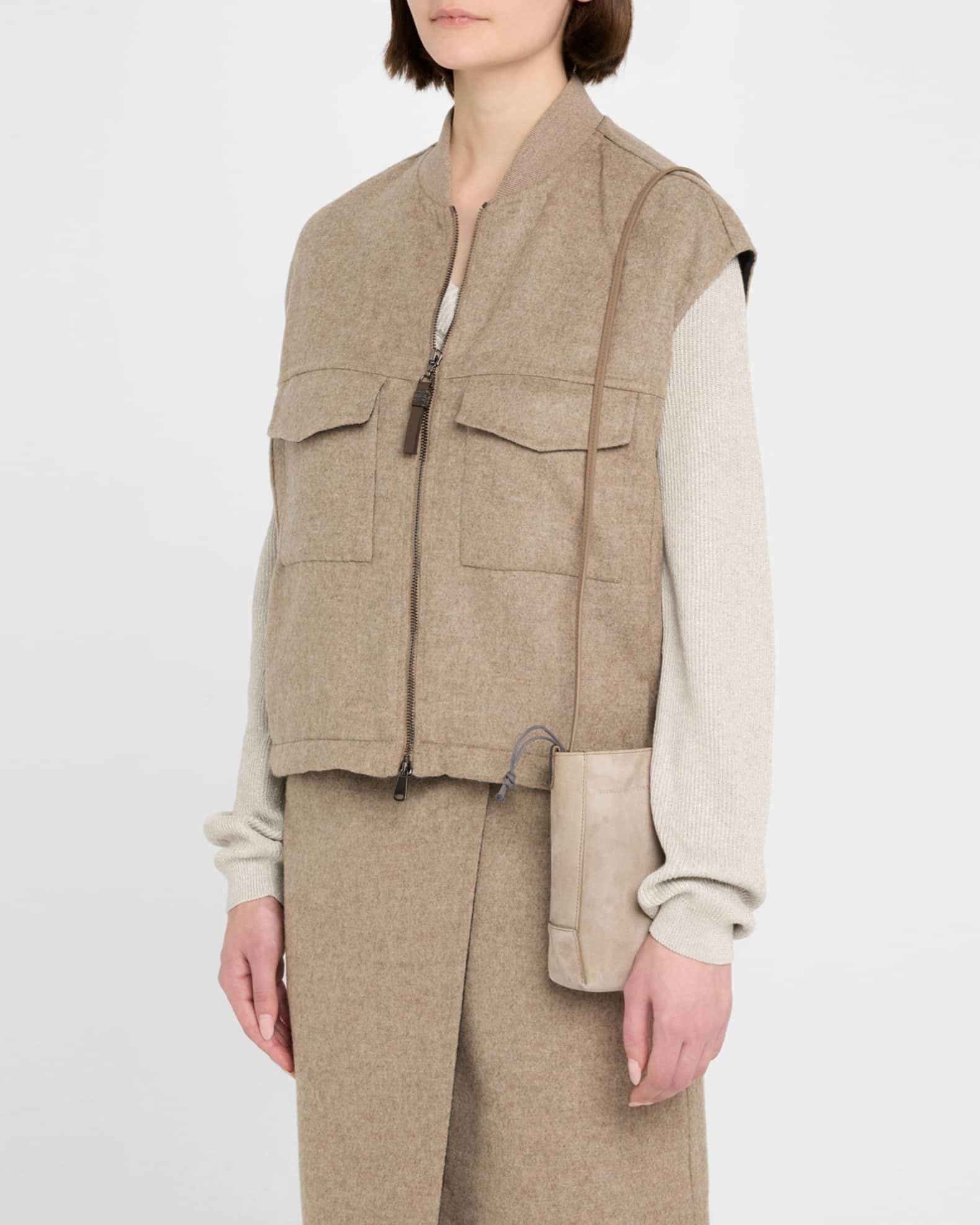 Duo Suede Phone Crossbody Bag  Product Image