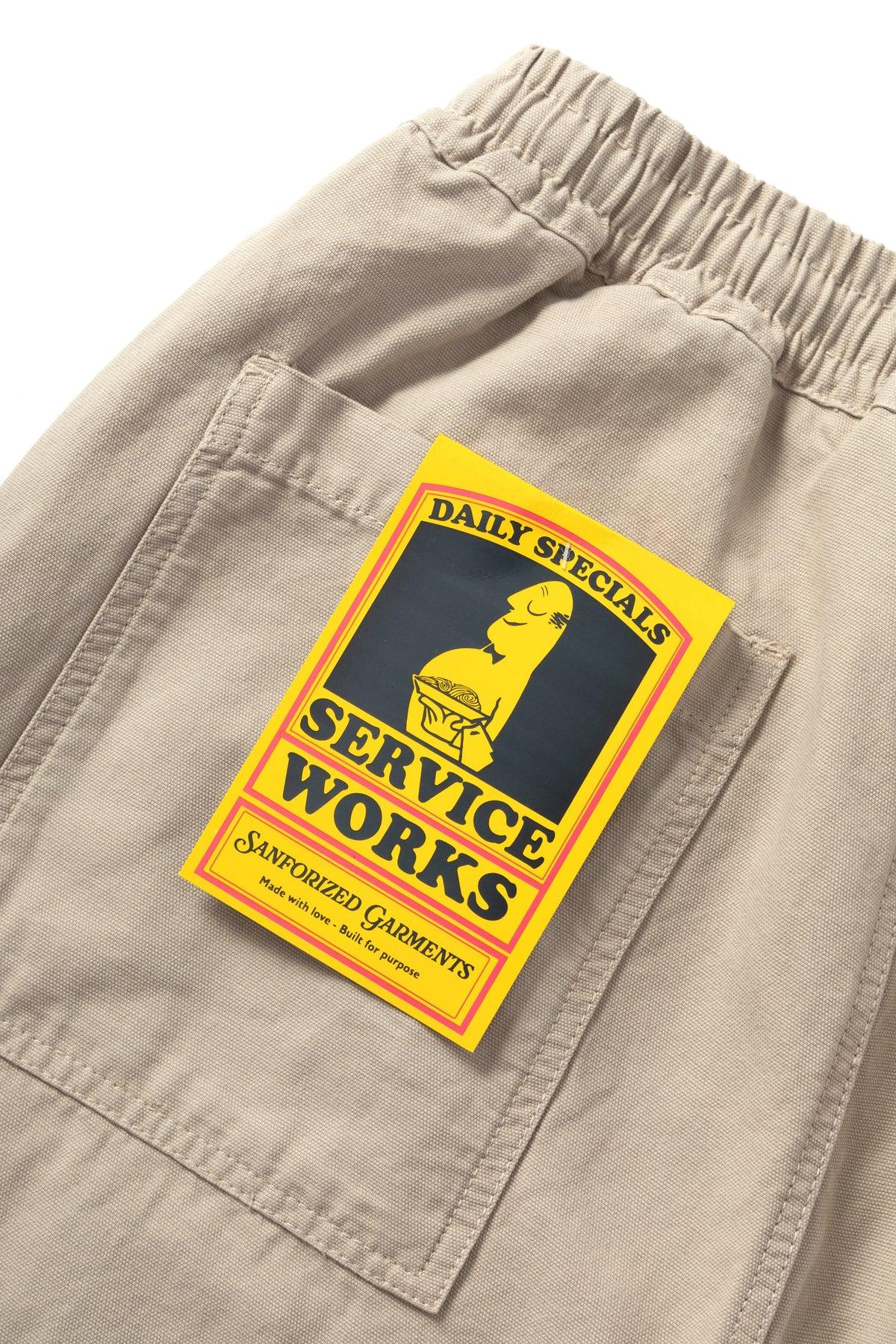 Service Works - Classic Chef Pants - Stone Product Image